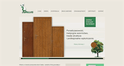 Desktop Screenshot of dallas-drzwi.pl